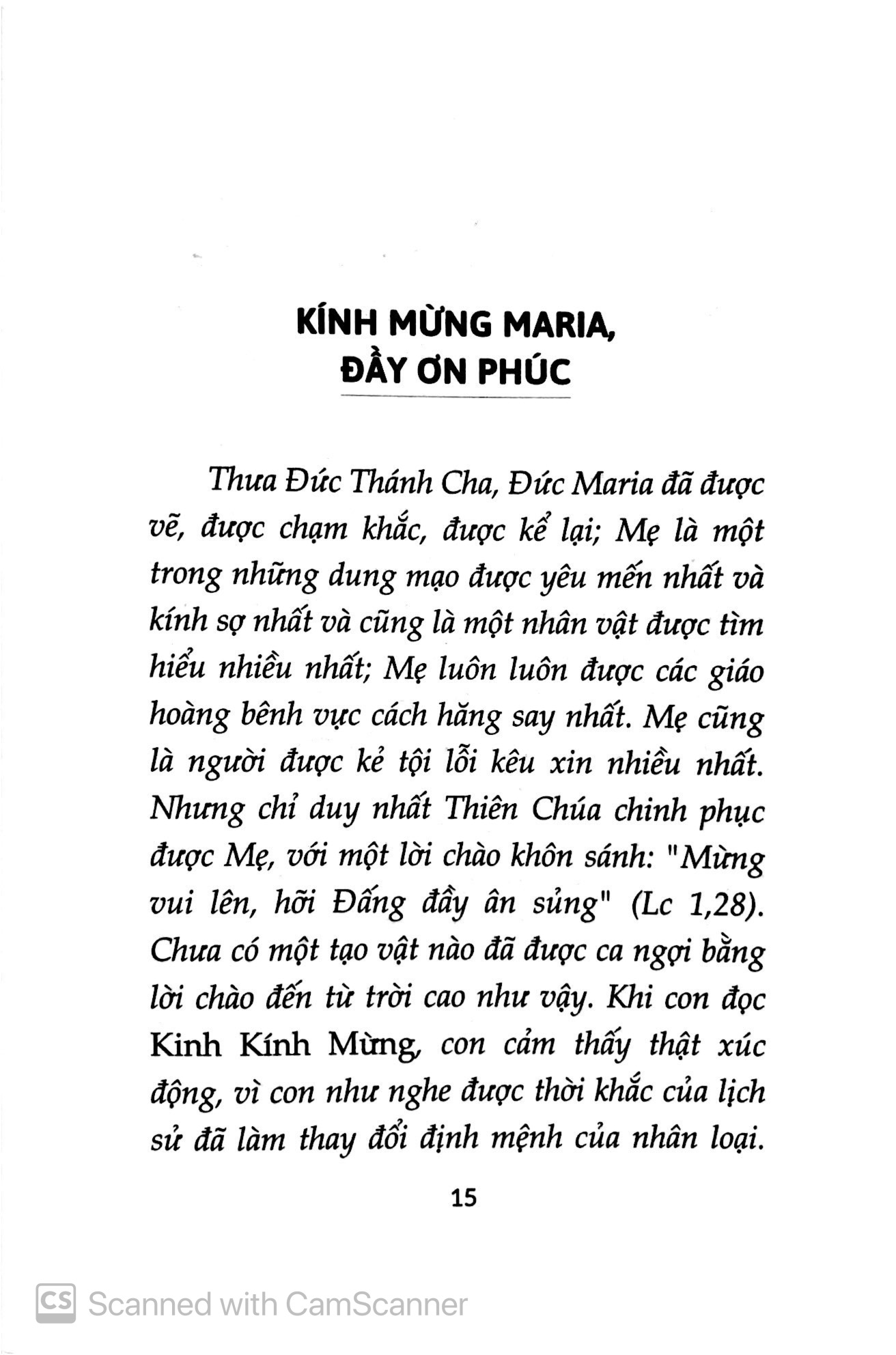 kinh kính mừng - một suy tư mới của đức giáo hoàng phanxicô - Ảnh 5