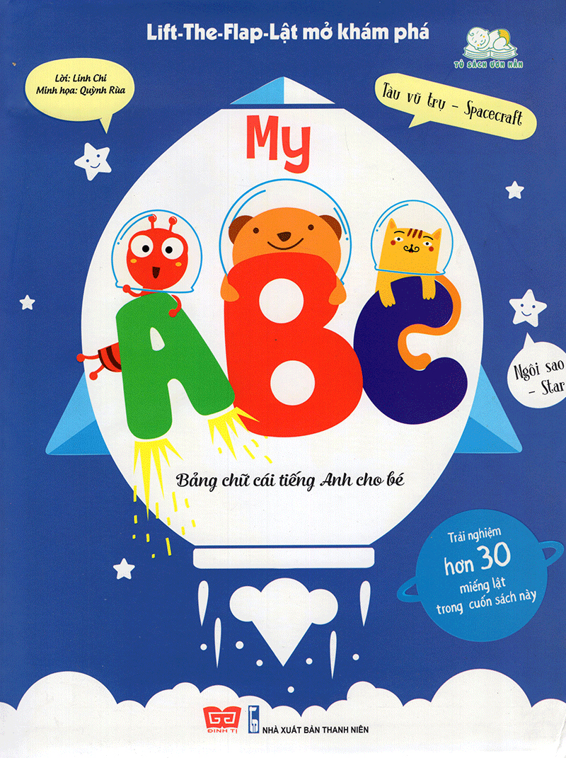 lift-the-flap-lật mở khám phá - my abc - bảng chữ cái tiếng anh cho bé (tái bản 2018) - Ảnh 3