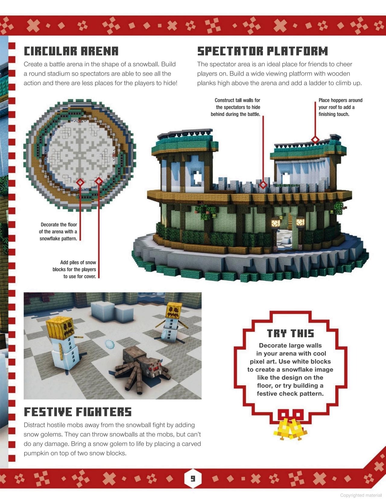 minecraft festive ideas - more than 50 wonderful winter builds - Ảnh 5