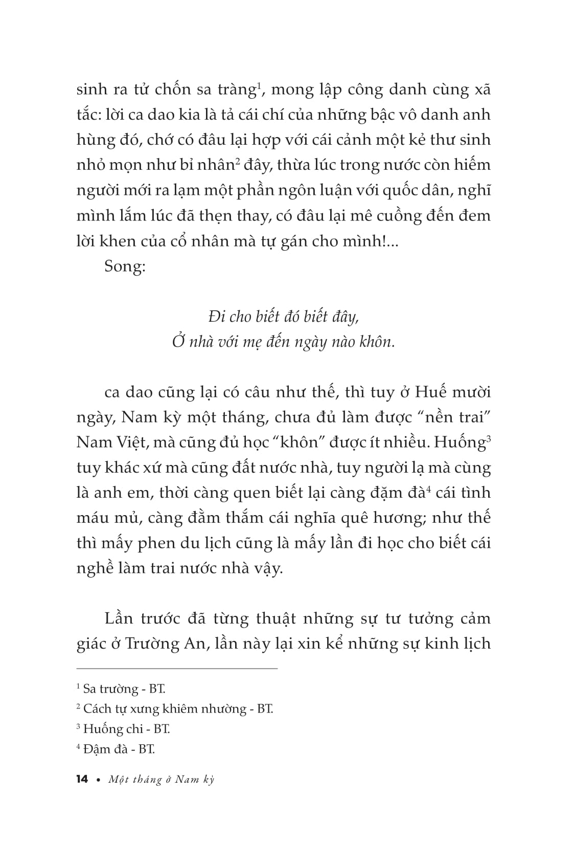 Một Tháng Ở Nam Kỳ - Ảnh 9