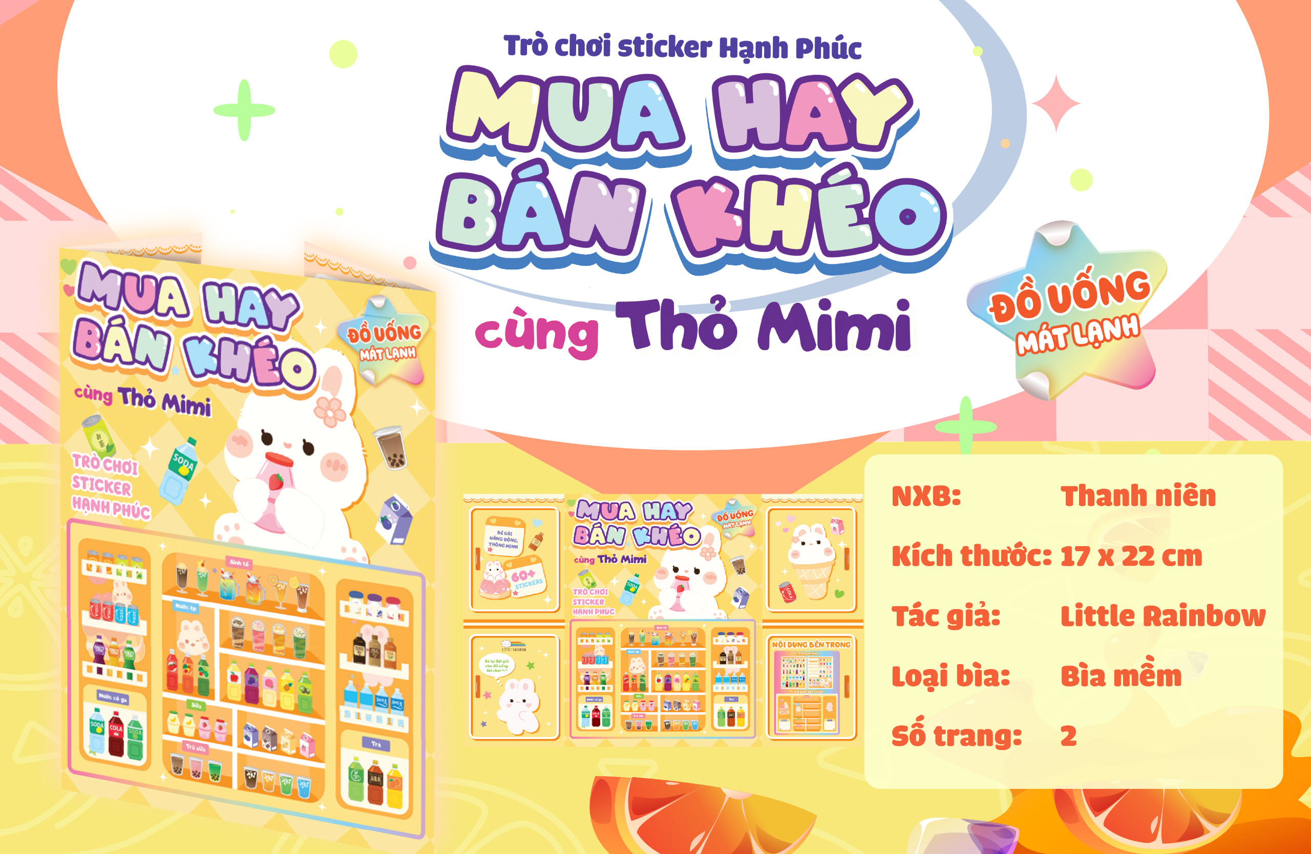 mua hay bán khéo cùng thỏ mimi - đồ uống mát lạnh - Ảnh 3