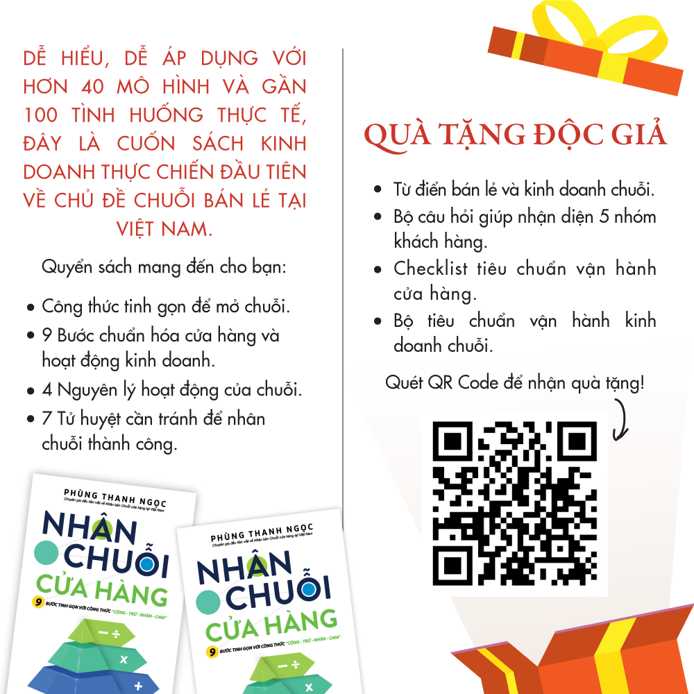 nhân chuỗi cửa hàng - 9 bước đóng gói và xây dựng hệ thống chuỗi tinh gọn theo công thức cộng trừ nhân chia - Ảnh 5