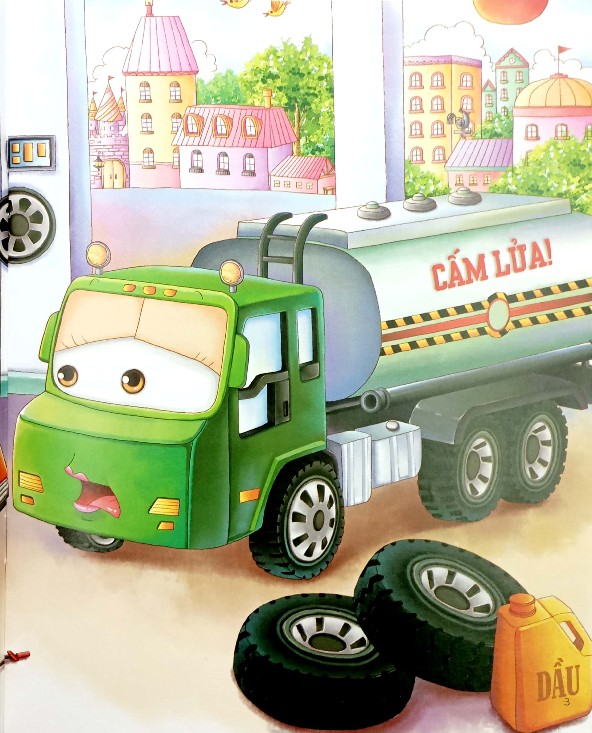 những chiếc xe hiệp sĩ - xe chở xăng sợ lửa (tái bản 2019) - Ảnh 4