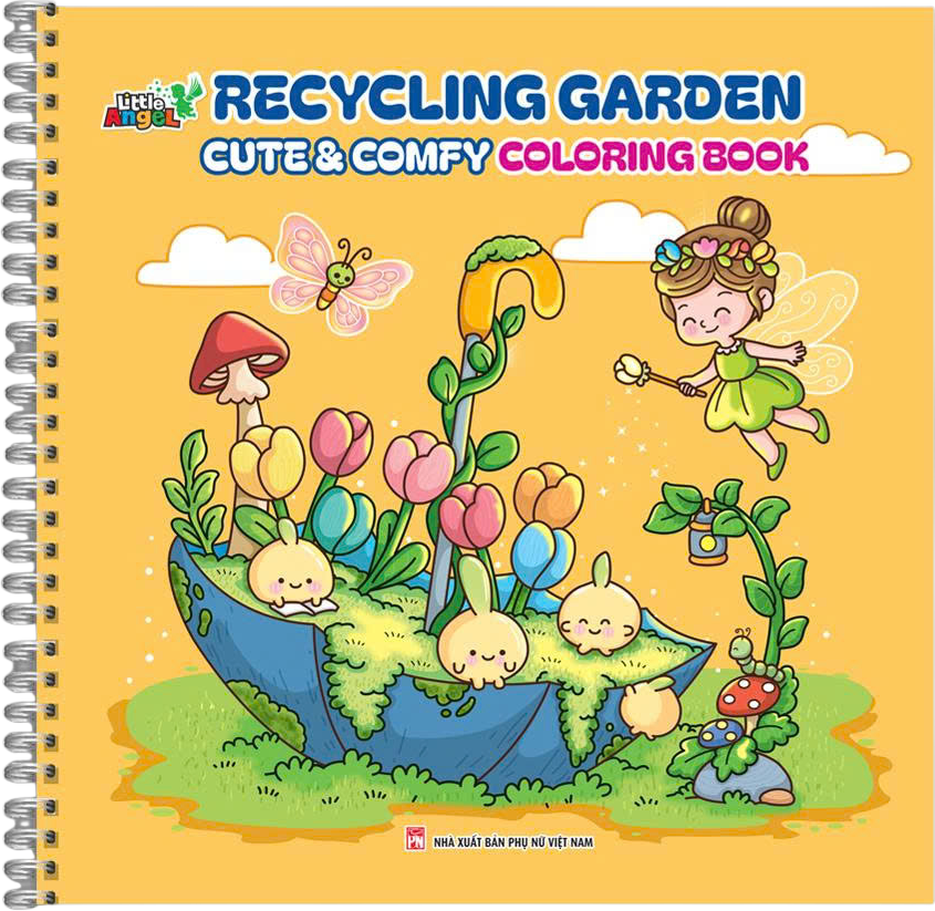 Recycling Garden - Cute And Comfy Coloring Book - Ảnh 2