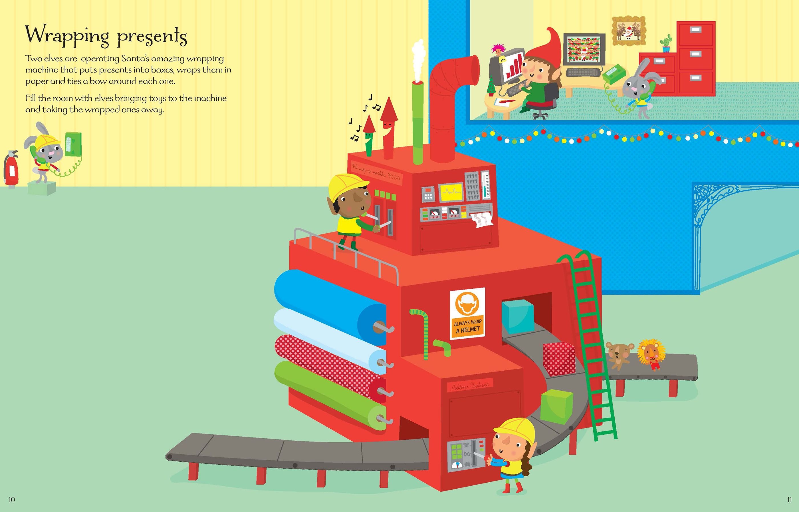 santa's elves sticker book - Ảnh 4