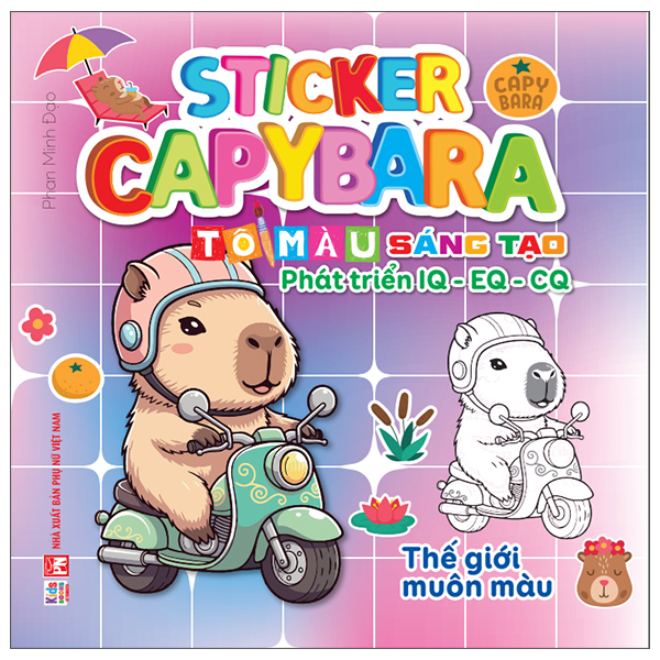Sticker Capybara - To Mau Sang Tao Phat Trien IQ-EQ-CQ - Am Thanh Cuoc Song - Ảnh 3