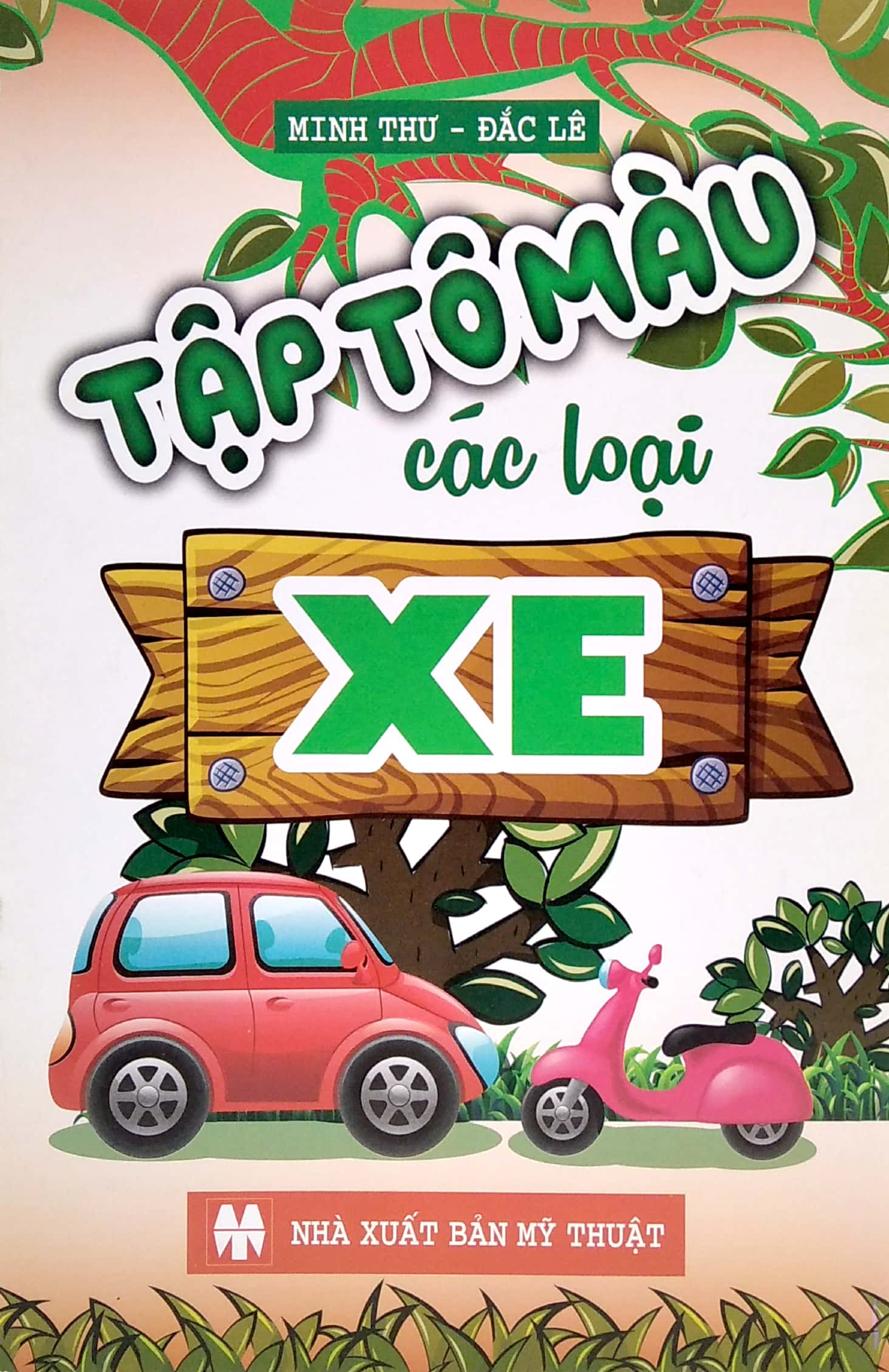 tập tô màu - các loại xe - Ảnh 2