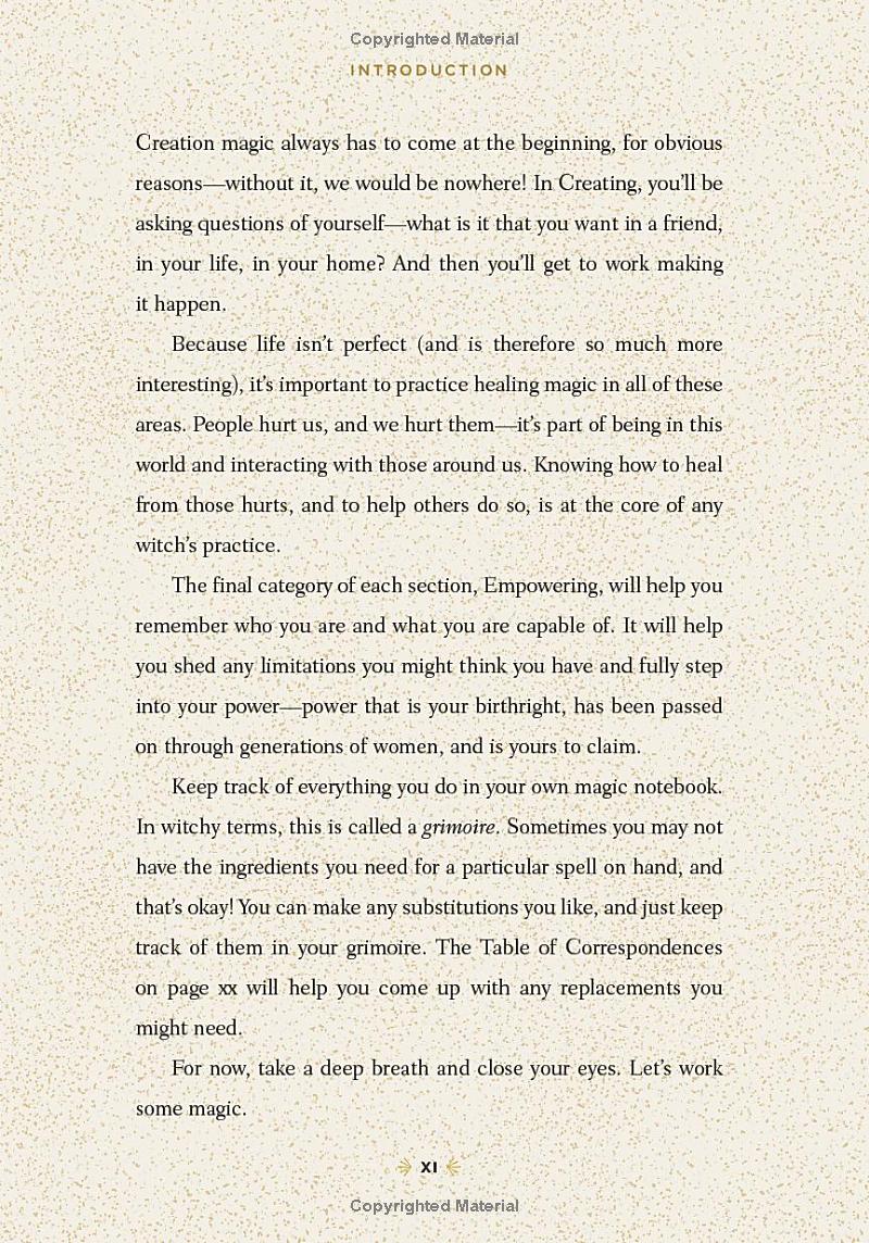 the junior witch's handbook: a kid's guide to white magic, spells, and rituals - Ảnh 12
