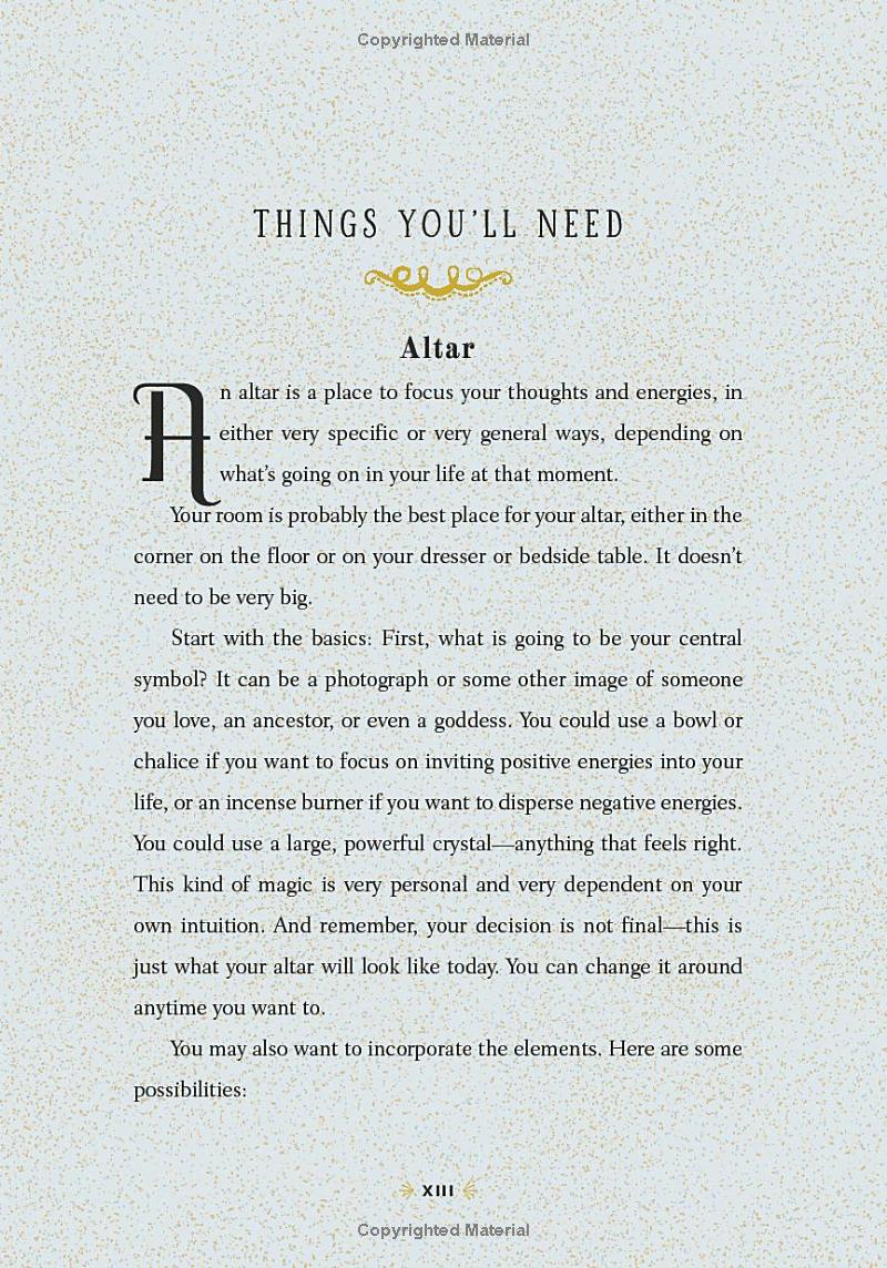 the junior witch's handbook: a kid's guide to white magic, spells, and rituals - Ảnh 14