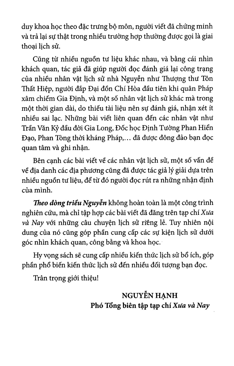 theo dòng triều nguyễn (tái bản 2020) - Ảnh 4