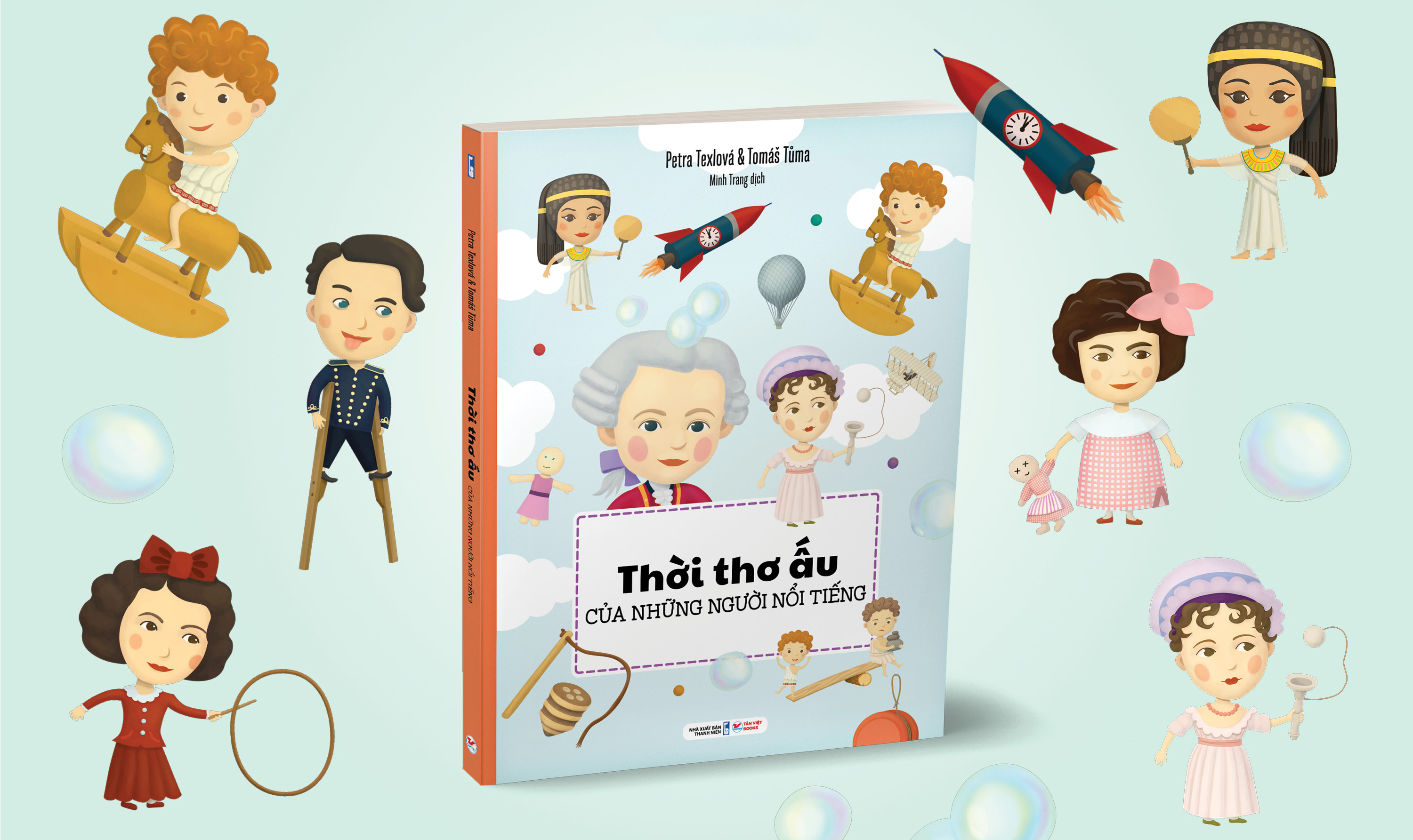 thời thơ ấu của những người nổi tiếng - bìa cứng - Ảnh 3
