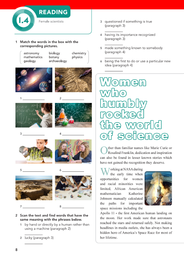 tiếng anh 12 - english discovery - workbook - Ảnh 9