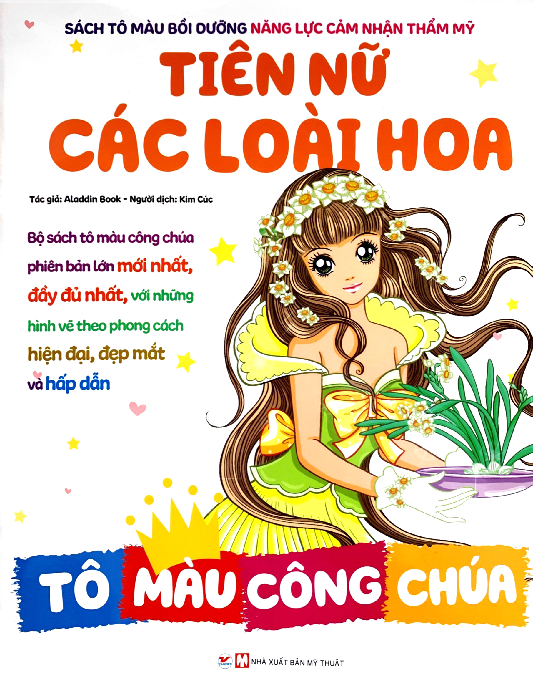 tô màu công chúa - tiên nữ các loài hoa - Ảnh 2