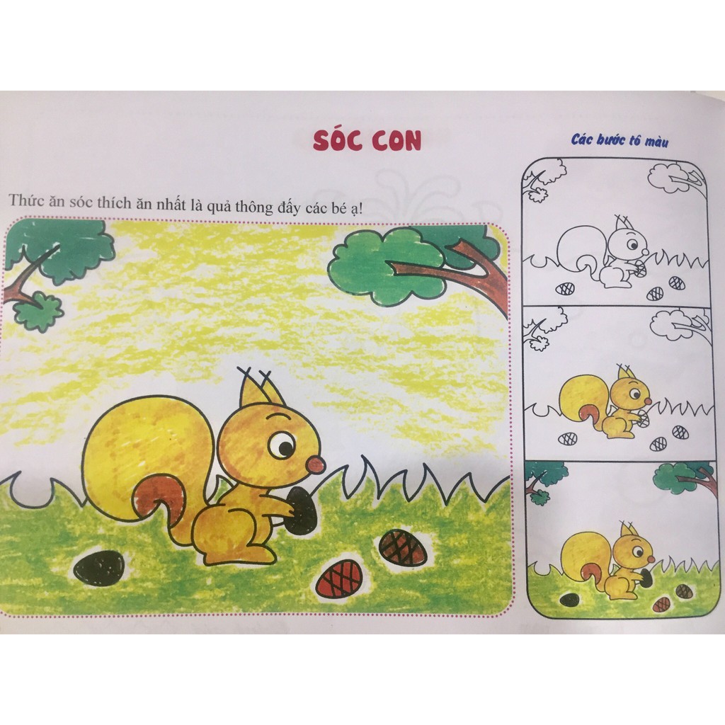 tô màu động vật hoang dã (tái bản) - Ảnh 3