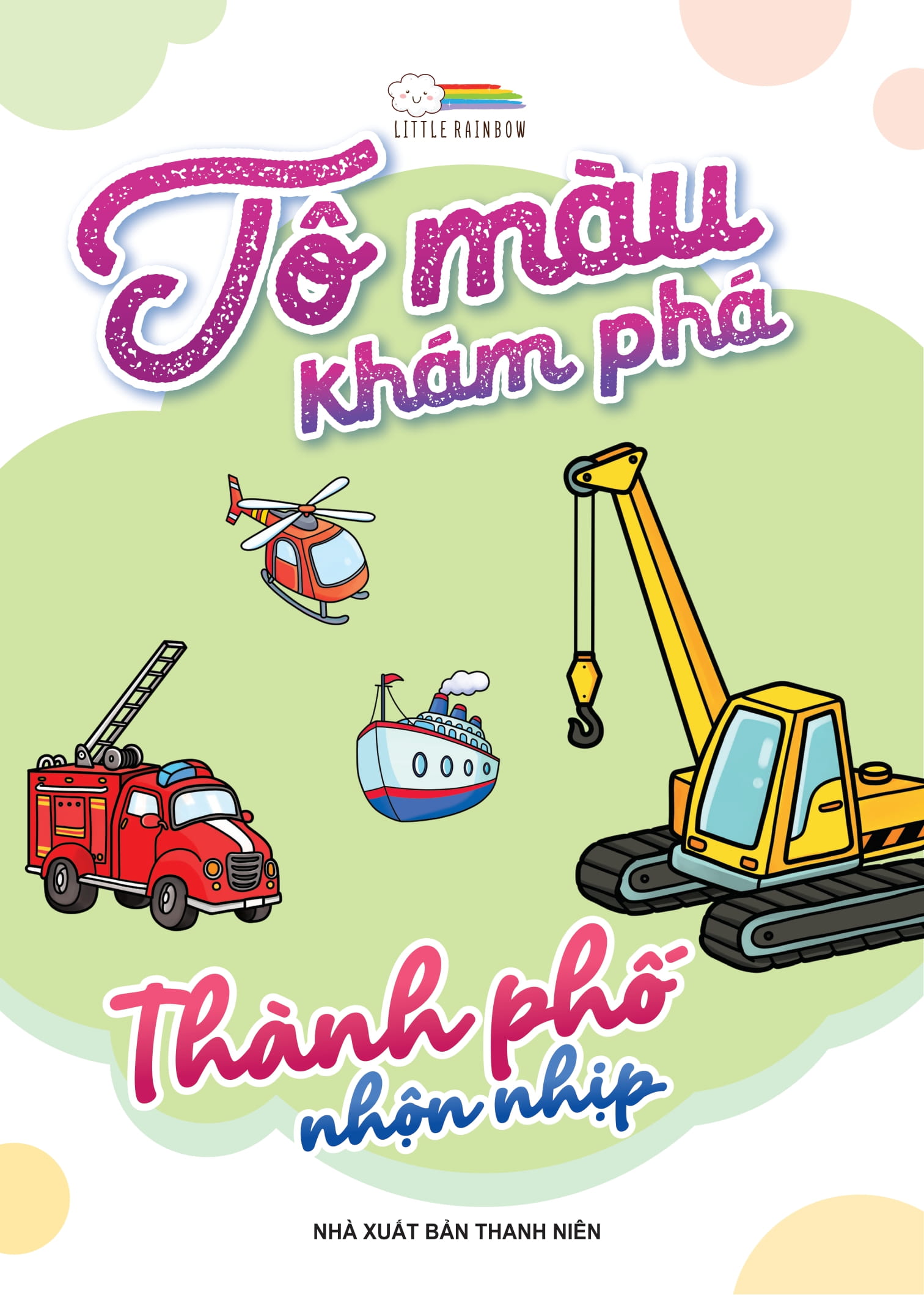 tô màu khám phá - thành phố nhộn nhịp - Ảnh 2