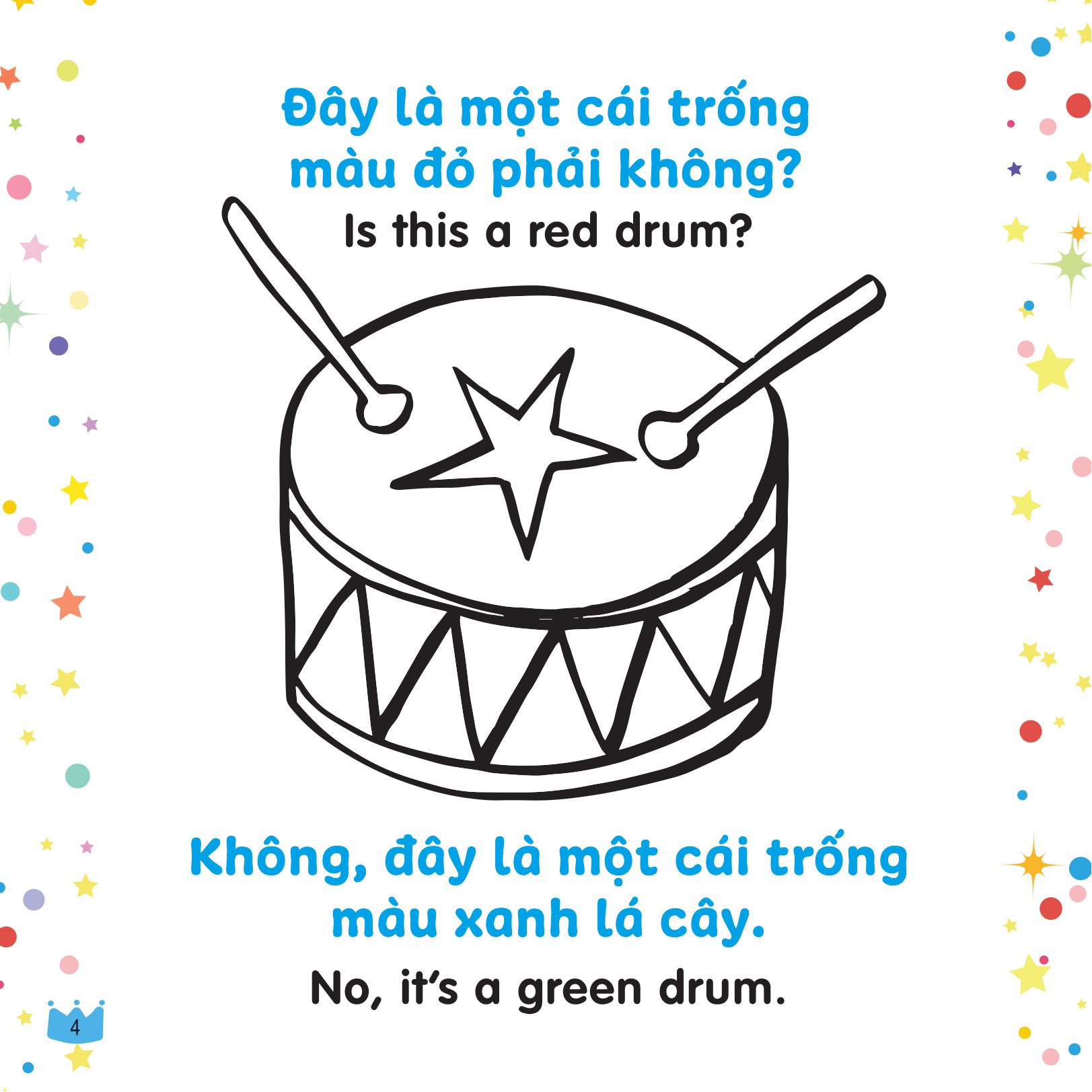 tô màu sáng tạo - bé học tiếng anh - màu gì vậy nhỉ? - Ảnh 4