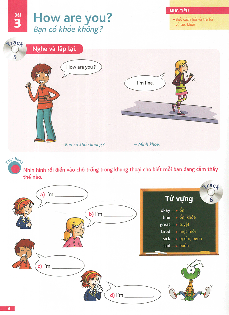 to understand english - lớp 3 (8-9 tuổi) (kèm cd) - Ảnh 6