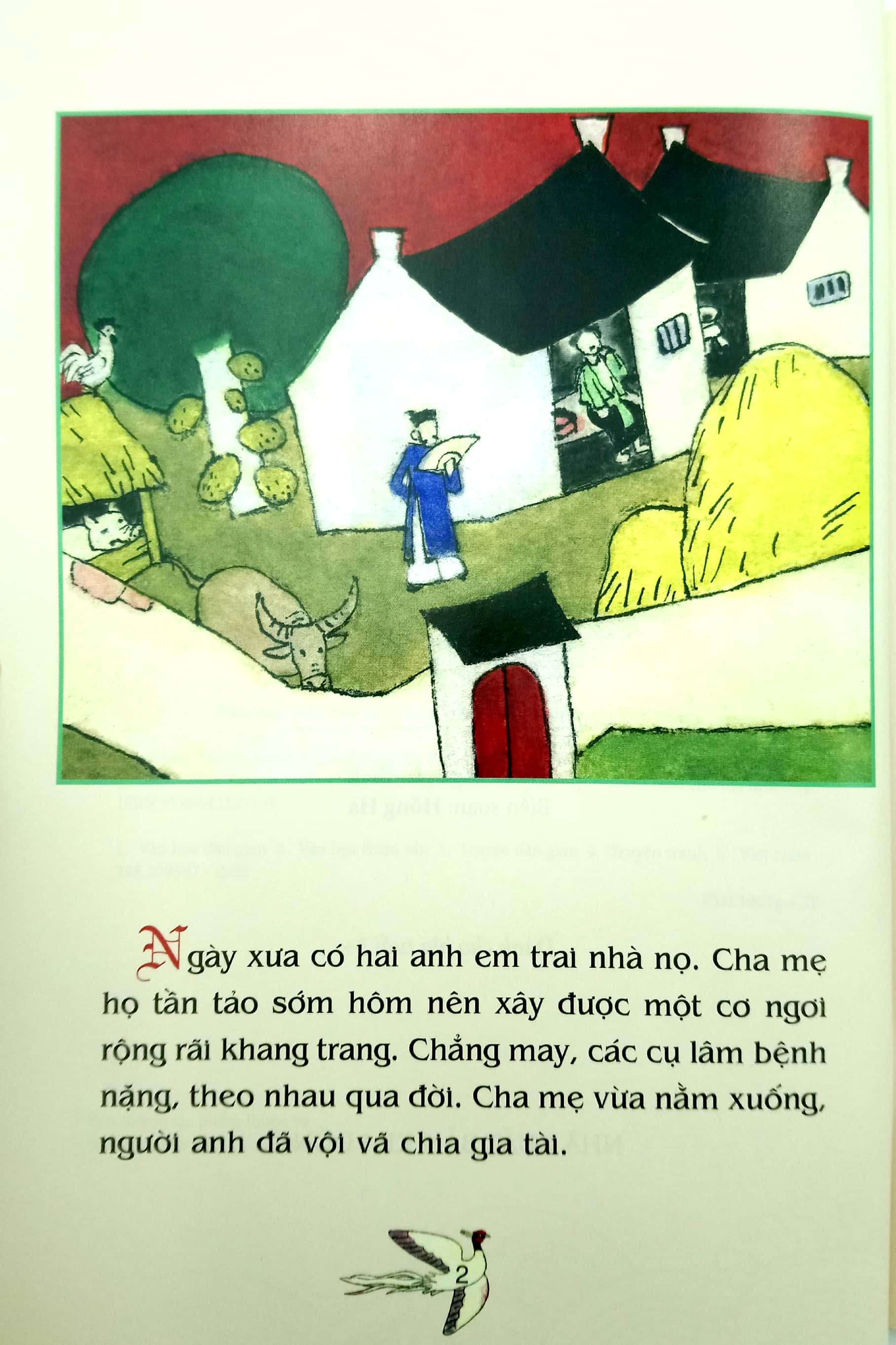 tranh truyện dân gian việt nam - cây khế (tái bản 2023) - Ảnh 2