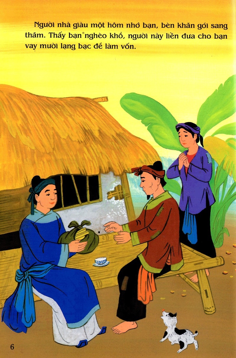 tranh truyện dân gian việt nam - sinh con rồi mới sinh cha (tái bản 2024) - Ảnh 7