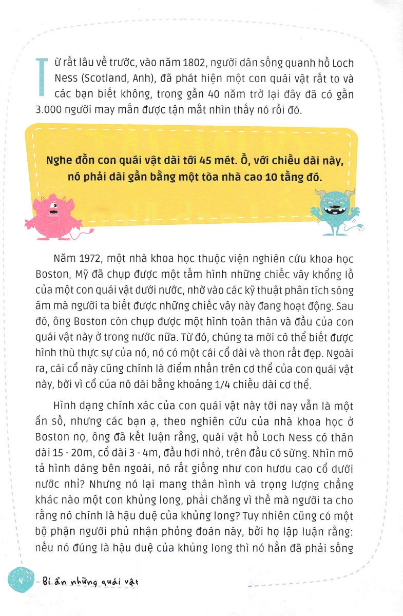 tủ sách khám phá - bí ẩn những quái vật đáng sợ - Ảnh 3