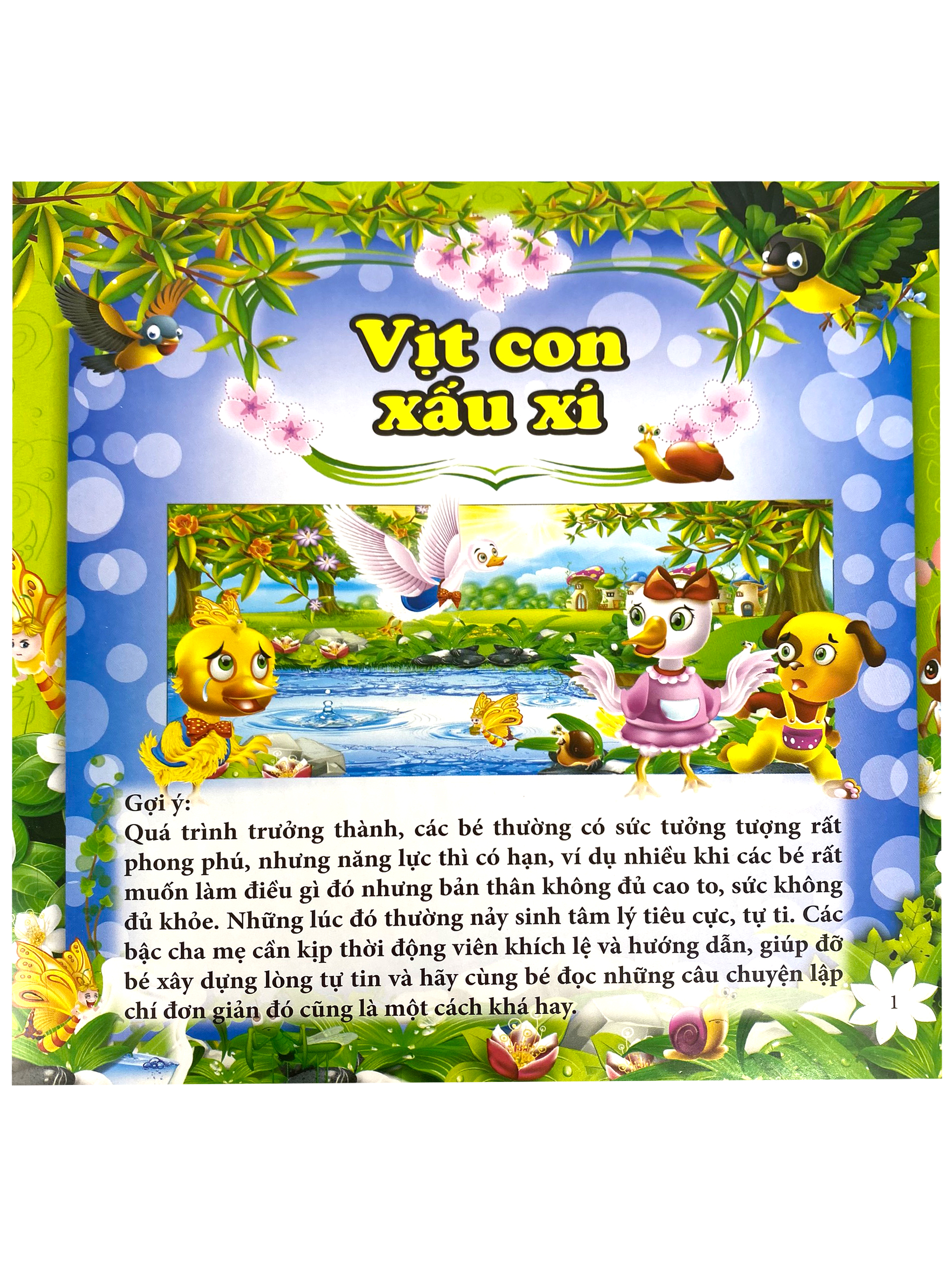 tủ sách mẫu giáo - vịt con xấu xí - Ảnh 5