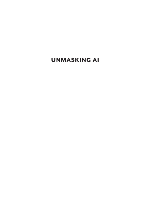 unmasking ai - my mission to protect what is human in a world of machines - Ảnh 3