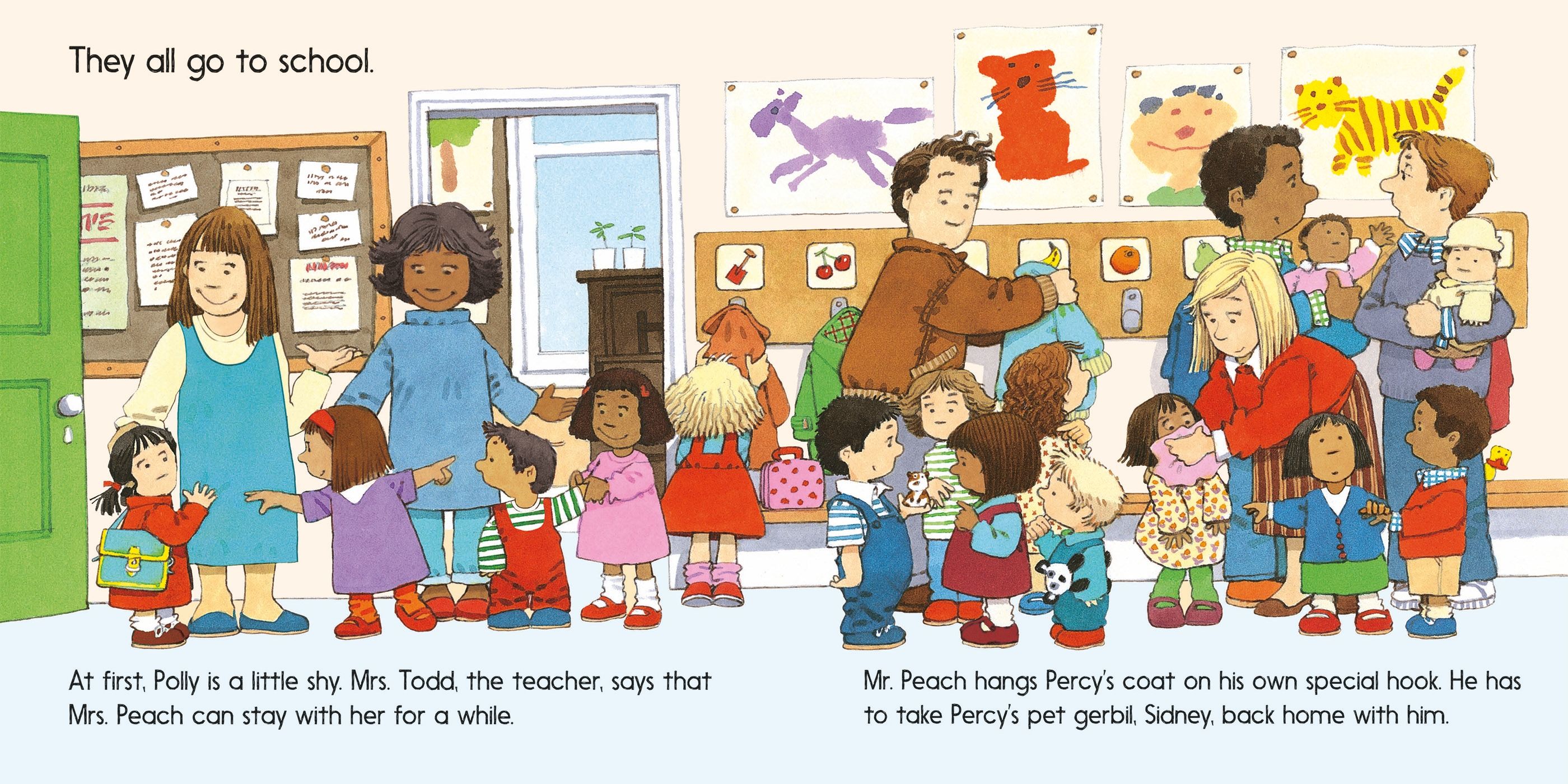 usborne first experiences: going to school - Ảnh 4