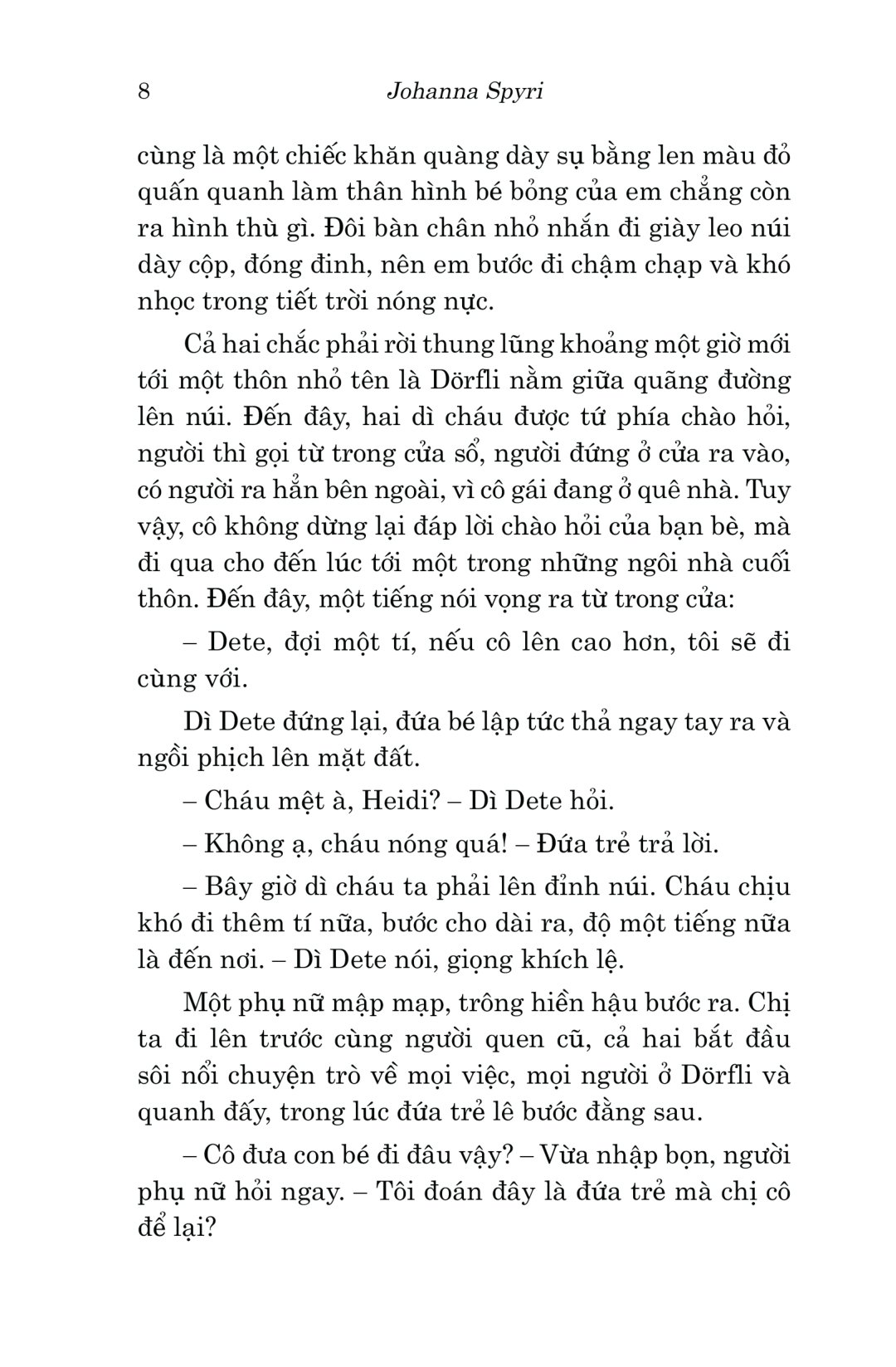văn học cổ điển - heidi (tái bản 2023) - Ảnh 8