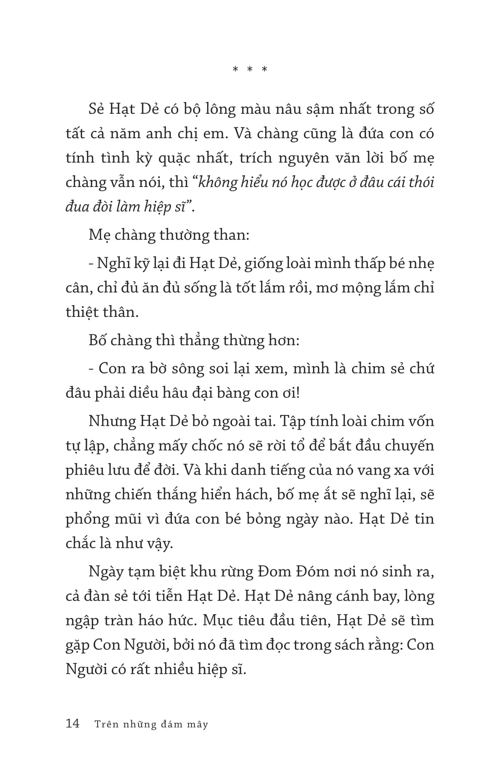 Văn Học Thiếu Nhi - Trên Những Đám Mây - Ảnh 12