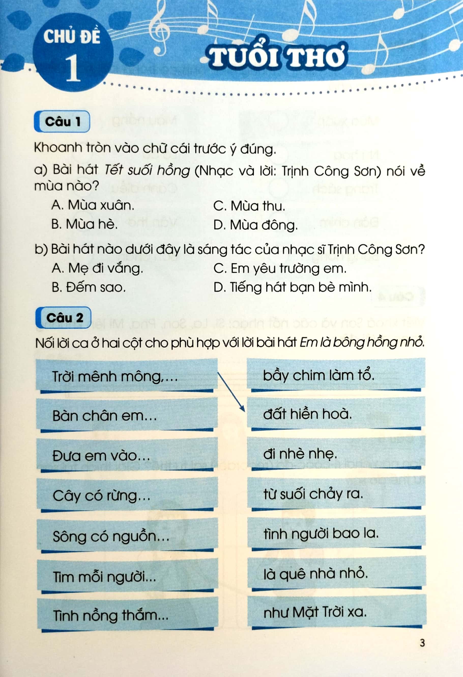 vở thực hành âm nhạc 4 (cánh diều) (chuẩn) - Ảnh 5