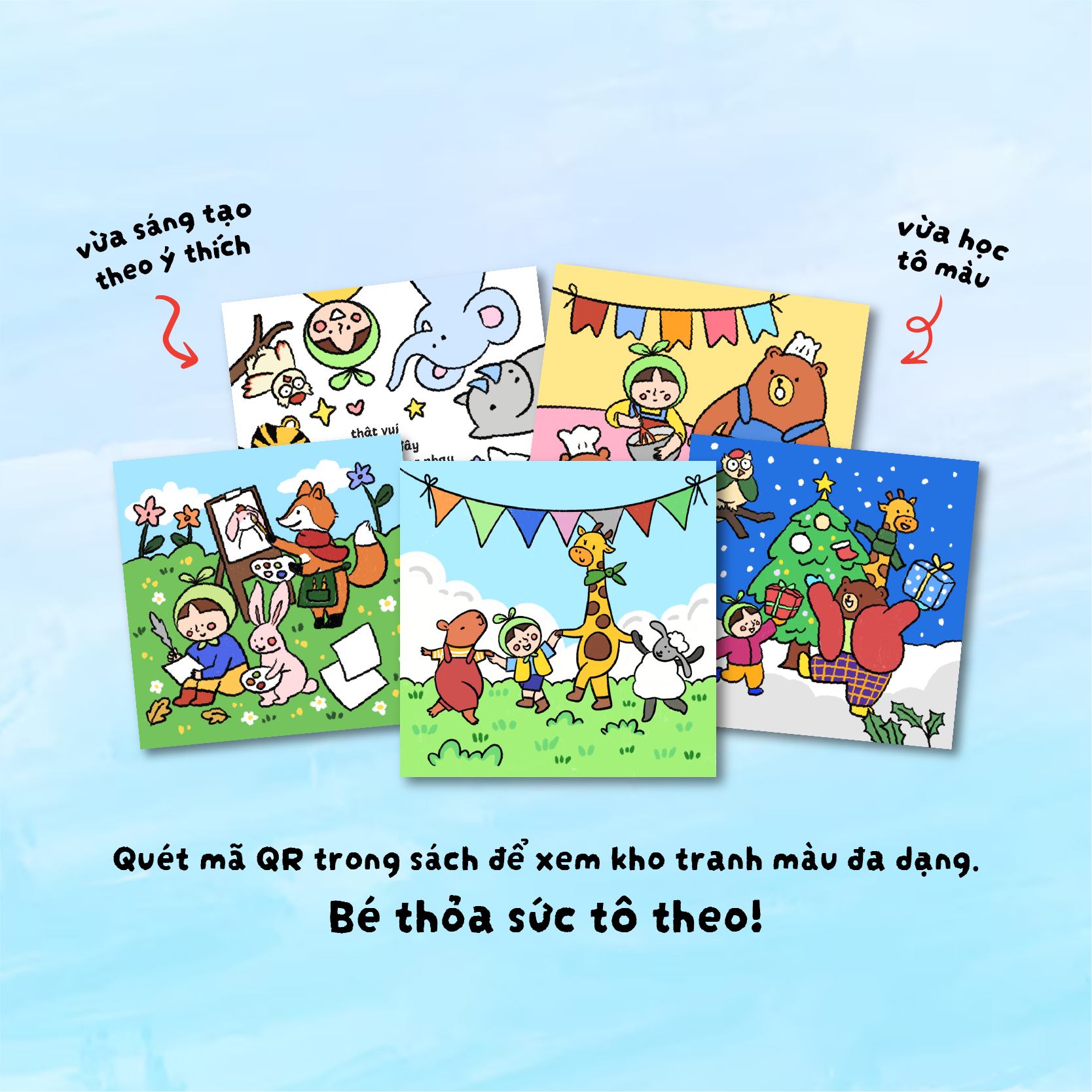 Vừa Tô Màu Vừa Kể Chuyện - Hạt Mầm Vui Hội Bốn Mùa - Ảnh 5