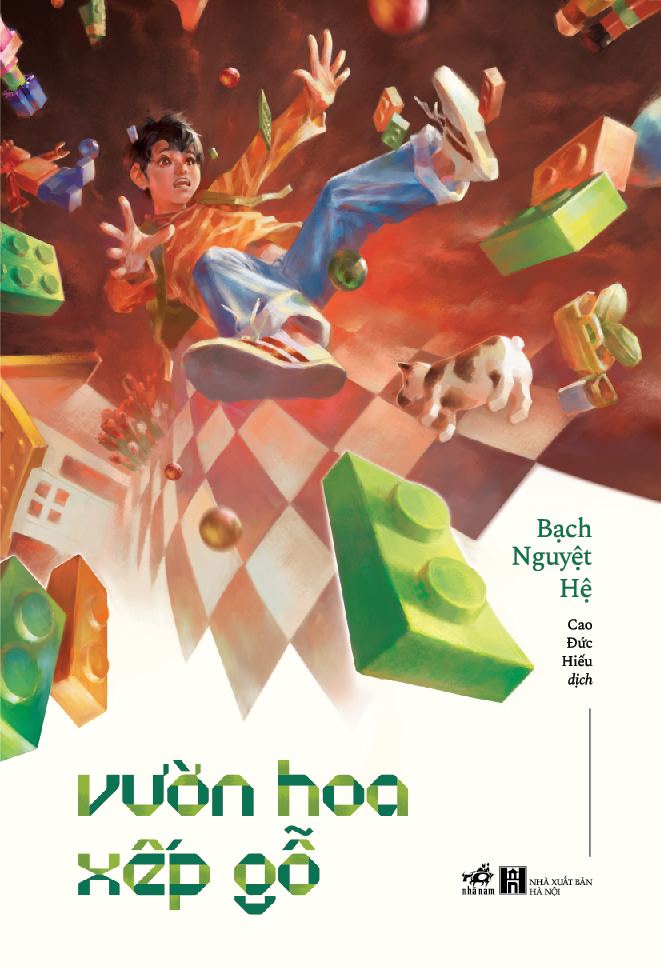 vườn hoa xếp gỗ - Ảnh 2