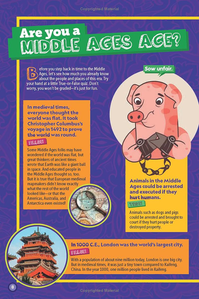 weird but true know-it-all: middle ages - Ảnh 9