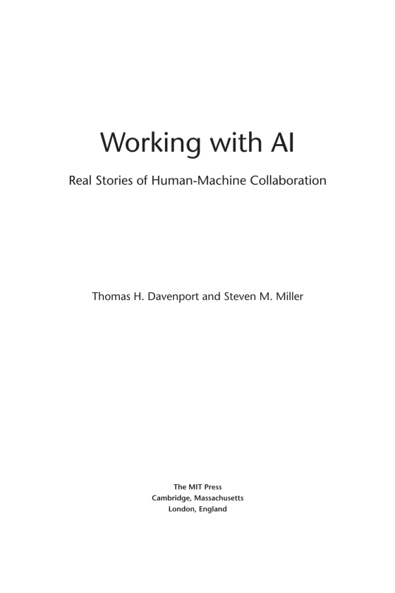 working with ai - real stories of human-machine collaboration - Ảnh 5