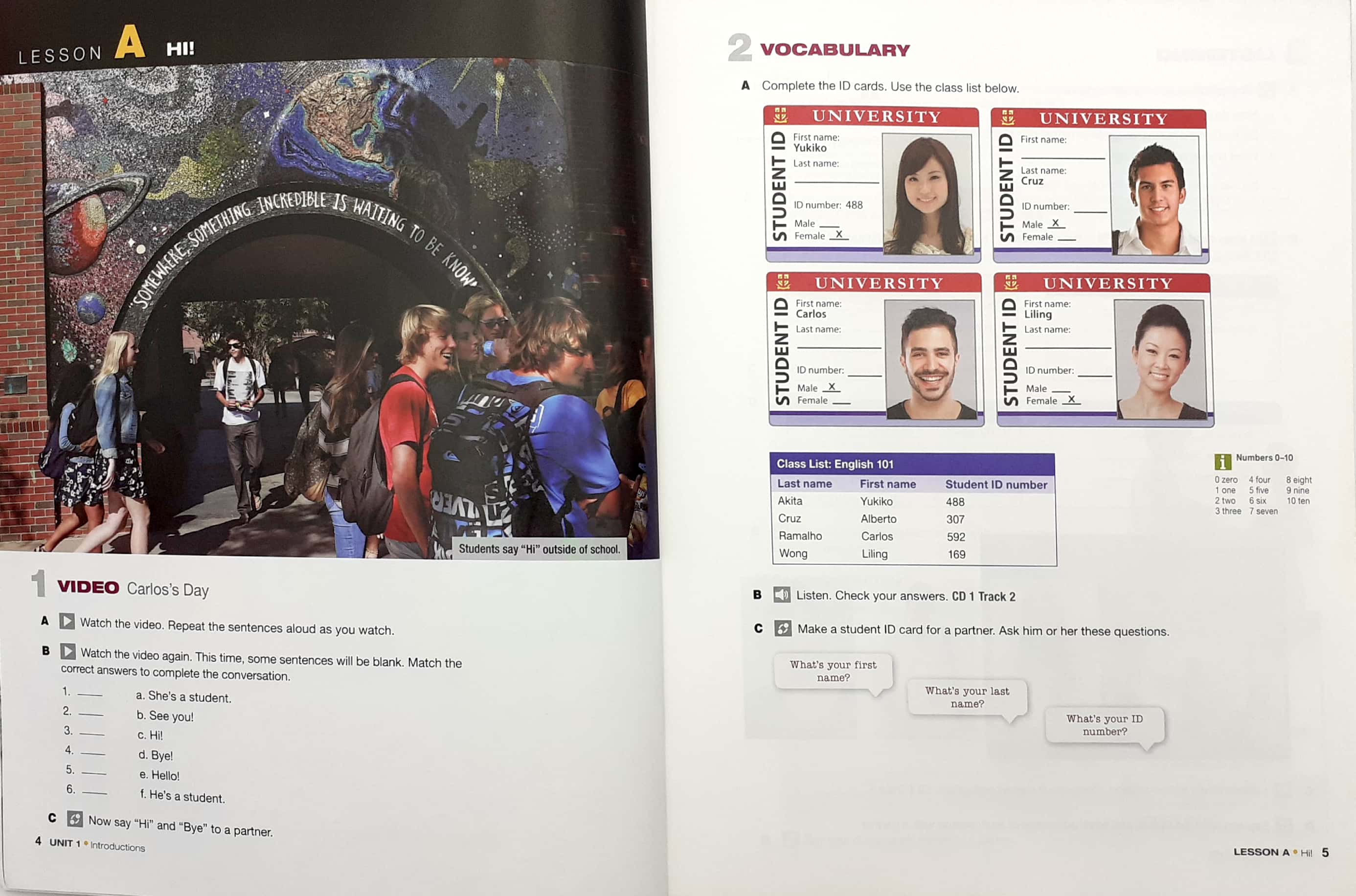 world link intro: student book with my world link online (world link, third edition: developing english fluency) - Ảnh 5